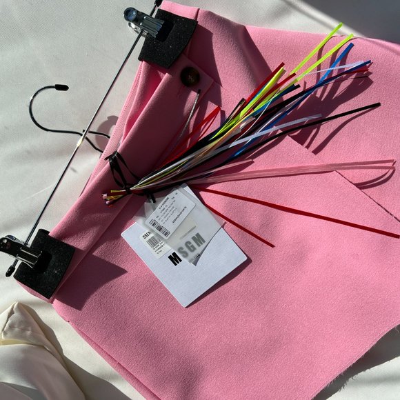 NWT MSGM Asymmetric Wrap Skort - Picture 7 of 7